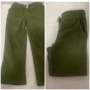 Carter’s Kids Boys French Terry Size 6A Cotton Pull-On Pants or Joggers Olive